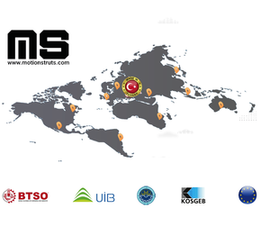 BLS27-160-414-1000N có thể điều chỉnh khóa khí mùa xuân strut 160 mét đột quỵ 1000N ISO chứng nhận giường cơ sở nhà máy bán - Product Image 6