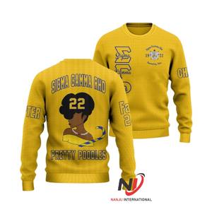 Sigma Gamma Rho Sorority Broderie Femmes Sweat-shirt à col rond | SGRho Sorority Brodé Dames Style Personnalisé Crewneck - Product Image 6