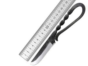 มีดไวกิ้งมีดยุคกลางทำด้วยมือทำจากเหล็กกล้าคาร์บอนพร้อมฝาหนังมีดทำครัวโบราณปรับแต่งได้ - Product Image 2