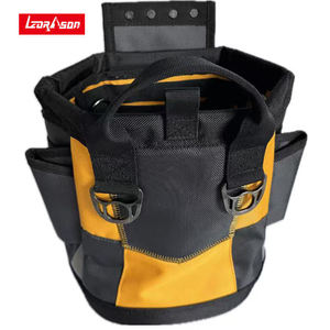 Heavy Duty PU Magnetic <b>Tool</b> Pouch Strong Magnet Panel Multi-Pocket Waist <b>Tool</b> Bag for Electrician Carpenter Construction Repair - Product Image 1