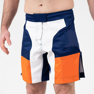 Pantalones cortos MMA para hombre de tendencia superior, hechos a medida y transpirables, cómodos, ligeros, para entrenamiento, gran oferta, patrón sólido - Product Image 2