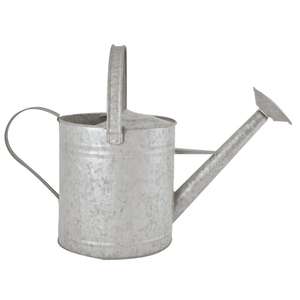 Modern Galvanized Watering Can Stylish Design with Fancy Metal Spout Perfect <b>Garden</b> <b>Tool</b> for Outdoor Gardening and Plant Care - Product Image 4