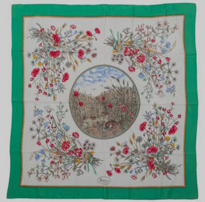 Nouveaux produits en gros Bandana en polyester carré doux à la mode pour noix de cajou Couvre-chef pour l'extérieur Écharpes faites à la main pour femmes élégantes - Product Image 3