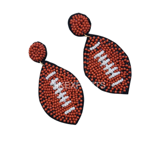 Pendientes de cuentas bohemios hechos a mano para mujer, joyería colgante colorida en forma de flor, patrón de diamante de corte esmeralda, lote al por mayor - Product Image 4