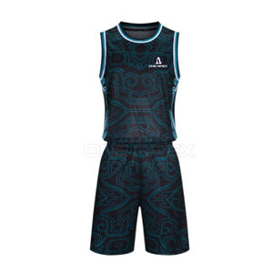 Uniformes de baloncesto reversibles de alta calidad con logotipo totalmente personalizado al por mayor nuevo diseño sublimación Último precio - Product Image 1