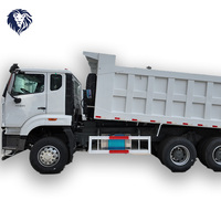 Camion benne d'occasion Sinotruk Howo 6x4 diesel avec moteur Weichai, provenance Afrique, pour approvisionnement transfrontalier