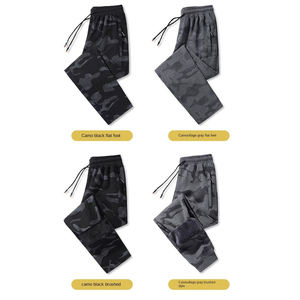 Pantalones Deportivos Casuales de Estilo Hip Hop para Hombre, de Spandex/Algodón, con Parches de Lona, Corte Regular, de Alta Calidad, Impermeables - Product Image 6