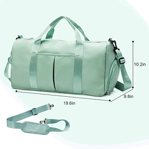 Bolsa de lona unisex al por mayor, Mochila deportiva de gimnasio de gran capacidad para fitness, bordado duradero portátil hecho de lona duradera - Product Image 5