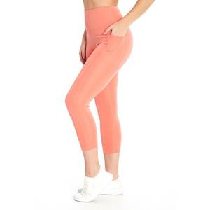 Wholesale Women's Printed Fitness Leggings 3/4 Knickers with Four-Way Stretch Breathable Fabric - Product Image 6