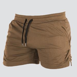 Short d'entraînement pour hommes de haute qualité 100% coton Logo personnalisé doublure en maille lourde pour les sports d'athlétisme de gymnastique Service OEM disponible - Product Image 1