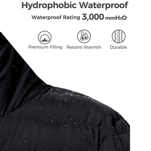 Chaquetas acolchadas de invierno para mujer, abrigo para mujer, ropa gruesa de Invierno para mujer, cremallera completa, Color negro, ropa informal cómoda de secado rápido - Product Image 4