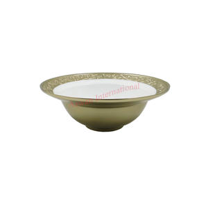 Cuenco de Metal de latón de diseño moderno de Ramadán Kareem de alta calidad, accesorios de cocina personalizables a la venta - Product Image 4