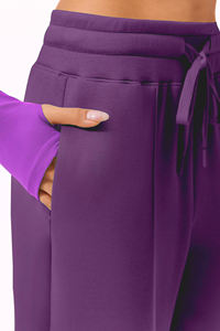 Comfortable soft breathable lightweight stylish loungetravel clothe Autumn Winter Fleece and Thickening Women's Pants - Product Image 3