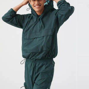ชุดวอร์มผู้ชายแบบกำหนดเองจาก OEM ชั้นนำ แจ็คเก็ตกันลมไนลอน ชุดวอร์มสองชิ้น - Product Image 6