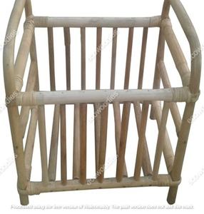 Cesta de bambú para recién nacidos, almacenamiento rectangular de mimbre de mano, respetuoso con el medio ambiente, para fotografía de recién nacidos, cuna, cesta para cuna - Product Image 2