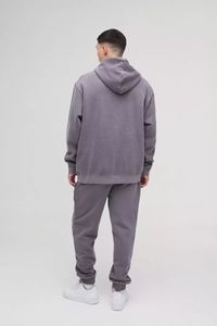 Chándales con capucha personalizados de gran tamaño para hombre, ropa informal, chándal transpirable y cómodo para hombre - Product Image 2