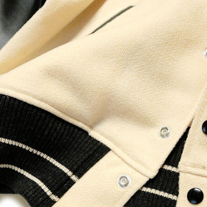 Veste de baseball Letterman vintage personnalisée grande taille pour hommes, style universitaire, chenille en cuir brodé pour l'hiver Haus Industries - Product Image 2