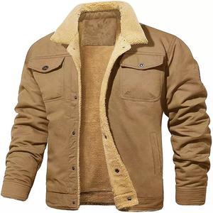 Veste matelassée décontractée à col montant pour homme, nouvelle collection hiver, qualité supérieure, tissée, imperméable, en coton, vente en gros - Product Image 6