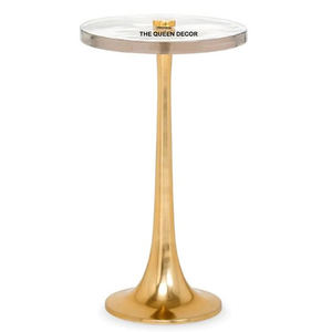 โต๊ะข้างแข็งทำจากโลหะแบบคลาสสิกเฟอร์นิเจอร์ทำด้วยมือคุณภาพสูง - Product Image 1