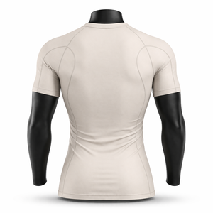 Camiseta de Compresión Personalizada para Hombre, Gimnasio, Fitness, Secado Rápido, Deportiva, Ajustada, Manga Corta, para Entrenamiento, Running, Protección UV, OEM - Product Image 2