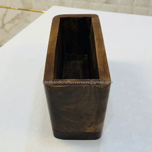 ชามแป้งไม้ทำมือขายดี รูปทรงวงรีแบบกำหนดเอง สำหรับตกแต่งบ้านและคริสต์มาส ผลิตในอินเดีย - Product Image 6