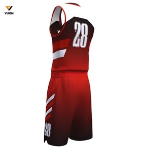 2025 Concevez votre propre uniforme de basket-ball 100% Polyester dernier style meilleure qualité ensemble d'uniformes de basket-ball - Product Image 6