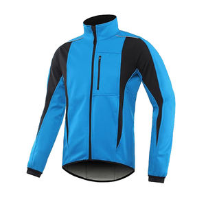 Veste polaire d'hiver chaude softshell pour homme de couleur unie à personnaliser avec sérigraphie brodée et impression numérique par sublimation - Product Image 1