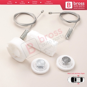 ชุดซ่อมมอเตอร์กระจกหลังซ้ายหรือขวา รุ่น BWR5238 สำหรับรถยนต์ MK5 S197 ปี 2005-2014 แบบ 2 ประตู เปิดประทุนและคูเป้ - Product Image 6