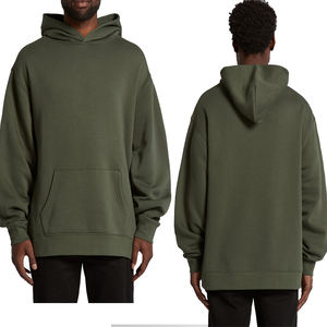 High End Heavy GSM Unisex Cotton Screen Printed Autumn Camouflage Hoodie Anti-Pilling Regular Fit <b>Men's</b> Sweatshirt - Product Image 5