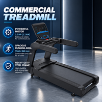 Tapis roulant électrique BN à vitesse réglable, inclinaison numérique, équipement de fitness pour salle de sport, usage commercial