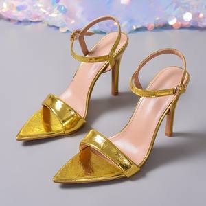 Zapatos de lujo para mujer, tacones de diseñador de alta calidad, antideslizantes y resistentes al desgaste, sandalias de tacón alto para damas. - Product Image 4