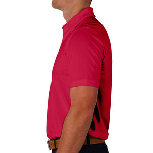 100% polyester/Cotton slim fit OEM design polo shirts comfortable <b>top</b> trending street wear style new arrivals polo shirts - Product Image 2