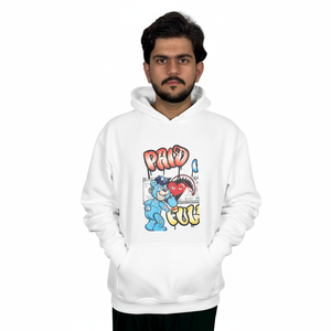 Sudaderas con Capucha de Forro Polar para Hombre, 100% Algodón y Poliéster, Estilo Informal con Hombros Caídos, Personalizadas, Térmicas - Product Image 1