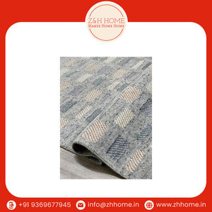 Haute qualité noué à la main moderne ébène soie tapis Rectangle forme épais lavable antidérapant tapis pour hôtel cuisine salon - Product Image 4