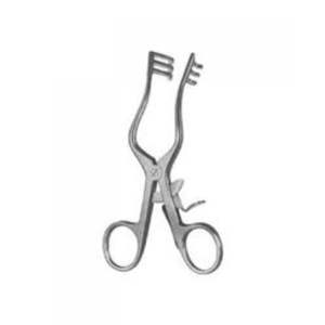 Rétracteur chirurgical Weitlaner à pointe émoussée, instruments vétérinaires auto-retenus, acier inoxydable, CE par SurgiRight Instruments - Product Image 4