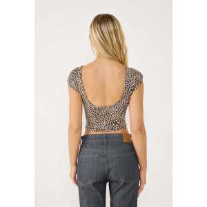 Body imprimé léopard avec design dos nu - Product Image 3