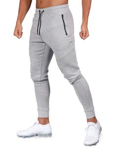 2025 unisexe personnalisé Slim Fit Joggers pantalons de survêtement taille moyenne hommes pantalon en gros décontracté coton Jogging pantalon - Product Image 1