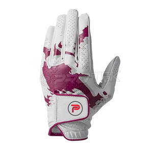 Dernier style, gants de golf sur mesure respirants et antidérapants en cuir véritable et PU souple pour hommes et femmes golfeurs, idéaux pour les sports d'été. - Product Image 5