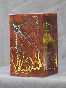 Thunder Strokes <b>Urn</b> for Ashes Personalized Cremation for Human Ashes Handmade <b>Large</b> Keepsake <b>Urn</b> Box - Product Image 5