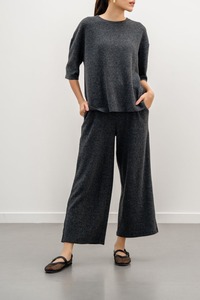 Camiseta deportiva de manga larga holgada de gran tamaño con cuello redondo de poliéster de peso pesado personalizada para mujer - Product Image 4