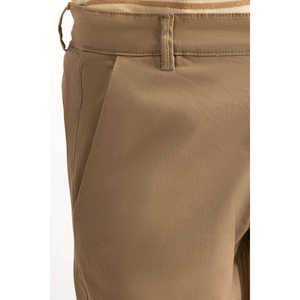 Pantalones Chinos Aviator Color Caqui, 100% Algodón, Logotipo Personalizable, Corte Recto, Cierres de Cremallera, Estilo Formal, Tallas XL a 6XL Disponibles, MN-TRC-SS25-015 - Product Image 2