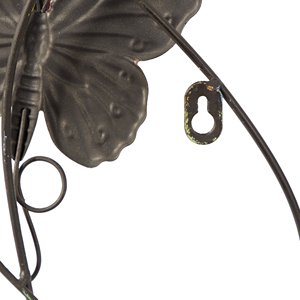 Diseño rústico de mariposas y plantas, paisaje personalizado, artesanías decorativas, nuevo aspecto excelente, marco de artes de pared de Metal, precio asequible - Product Image 5