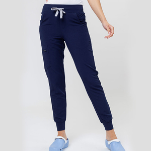 Juegos de fregado médico unisex para enfermeras, médicos, dentistas, ropa de trabajo de Hospital, tela de lona de LICRA/poliéster de alta calidad - Product Image 4