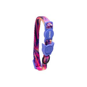 Luxurious Glitch <b>Cat</b> <b>Collar</b> 500 Striped Polyester Pet <b>Collar</b> Breakaway <b>Personalized</b> Elegant Western Bright Lights for Easy Pet - Product Image 3