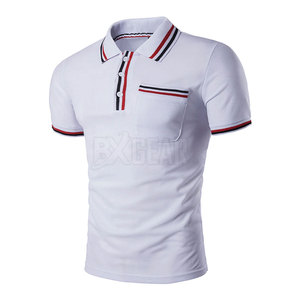 Camiseta de polo de diseño de moda para hombre, tela suave y ligera de ajuste informal con estilo de manga corta para uso diario - Product Image 1