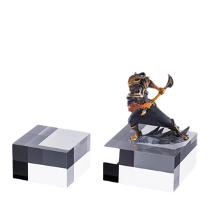 2026 Customized Acrylic Solid Cylinder Block Stand for Modern Transparent Jewelry Display Solution for Retail Store - Product Image 6