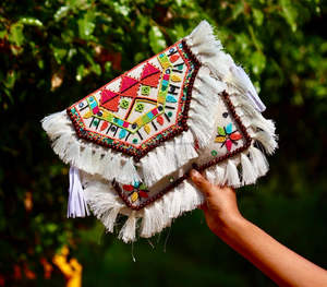 Fabricante DE LA India, el mejor bolso de mano de noche, exquisitos bolsos bordados de LUXURY CRAFTS - Product Image 4