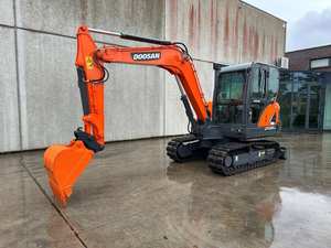 Meilleure qualité DOOSAN DX55-5B Mini pelle sur chenilles KOOP moteur haute charge Moment-vente chaude en gros prix d'usine fiable - Product Image 5