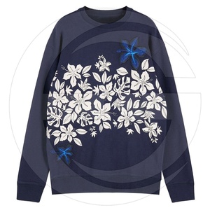 เสื้อฮู้ดคอกลมผ้าฝ้ายคุณภาพสูงแบบ OEM สำหรับขายส่ง - Product Image 4