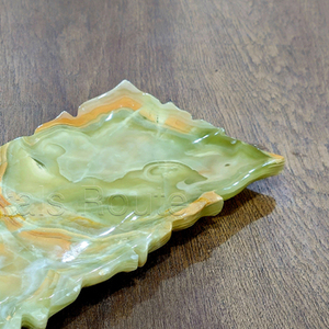 Top Trending 5,5 \ "Rectángulo Pulido Onyx Bandeja de mármol Impresión personalizada Diseño clásico para decoración del hogar y vajilla - Product Image 5